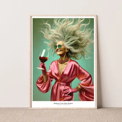 Kunstplakat - Embrace Your Inner Desires