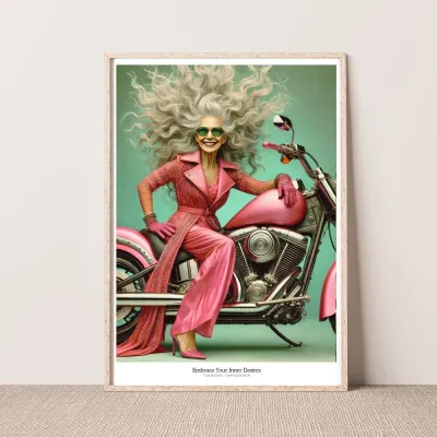 Kunstplakat - Embrace Your Inner Desires