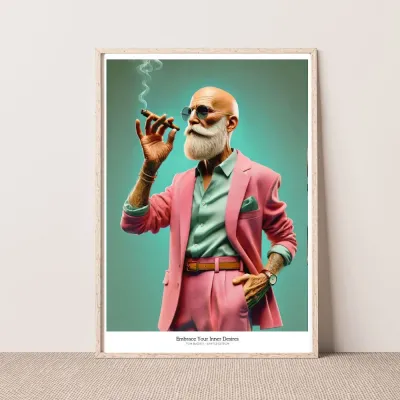 Kunstplakat - Embrace Your Inner Desires