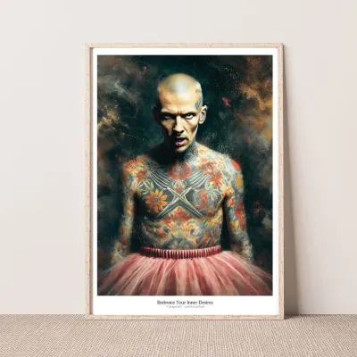 Kunstplakat - Embrace Your Inner Desires