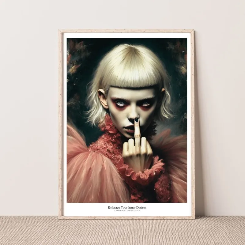 Kunstplakat - Embrace Your Inner Desires