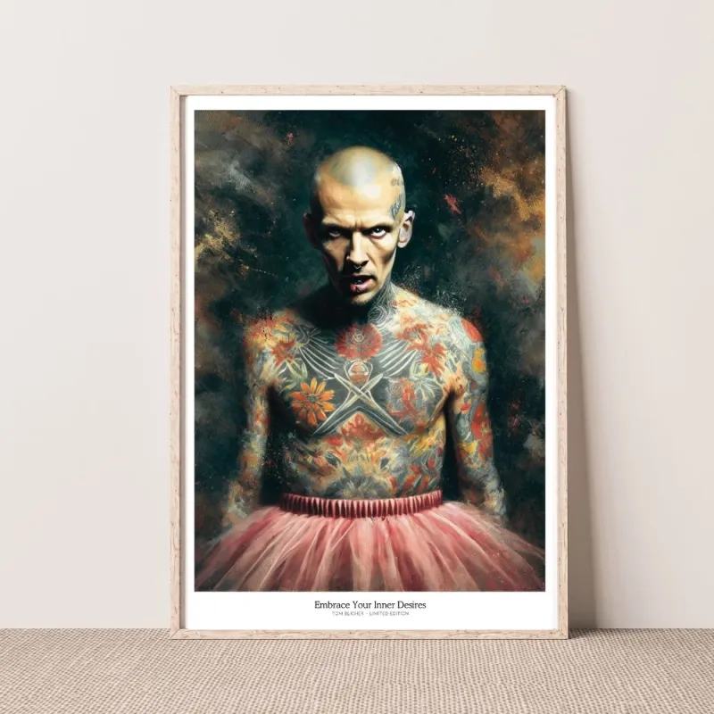 Kunstplakat - Embrace Your Inner Desires