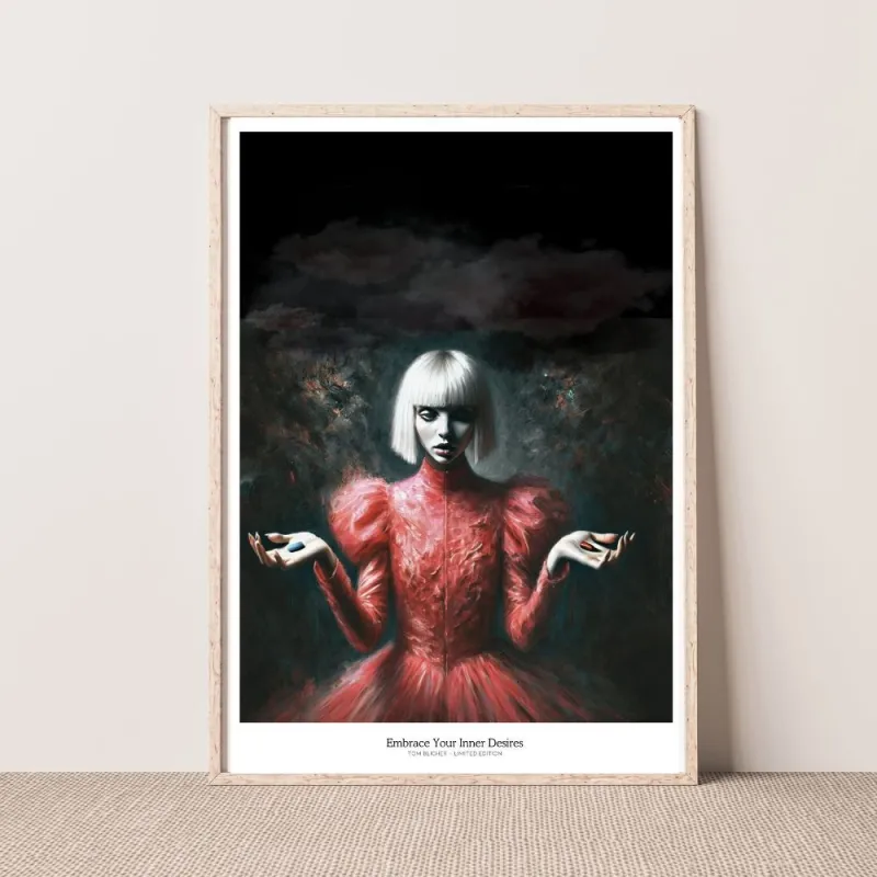 Kunstplakat - Embrace Your Inner Desires
