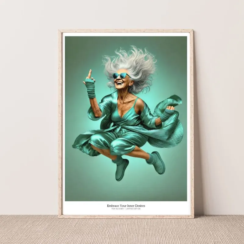 Kunstplakat - Embrace Your Inner Desires