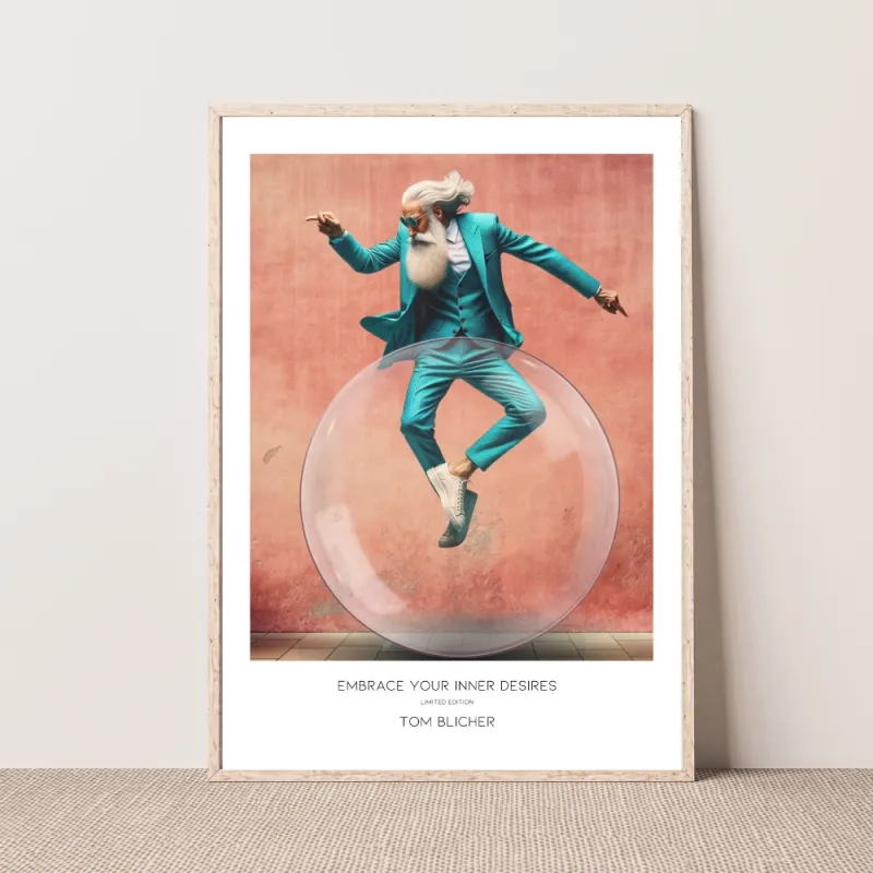 Kunstplakat - Embrace Your Inner Desires