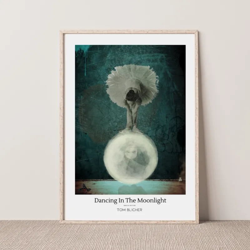 Kunstplakat - Dancing in the Moonlight