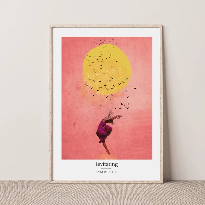 Kunstplakat - Levitating