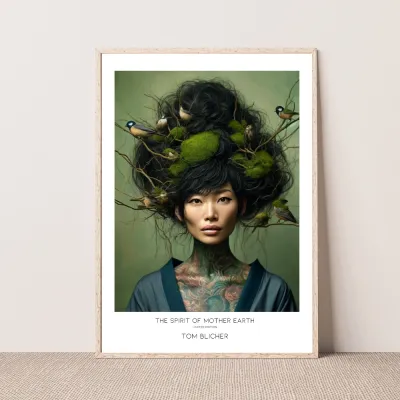 Kunstplakat - The Spirit of Mother Earth