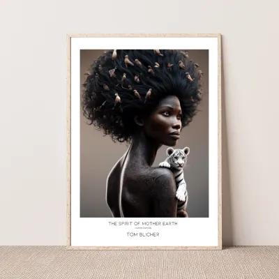 Kunstplakat - The Spirit of Mother Earth