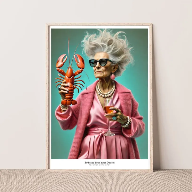 Kunstplakat - Embrace Your Inner Desires