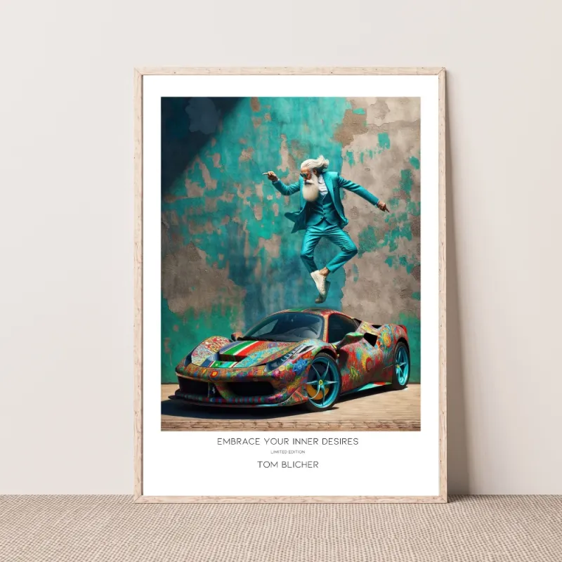 Kunstplakat - Embrace Your Inner Desires