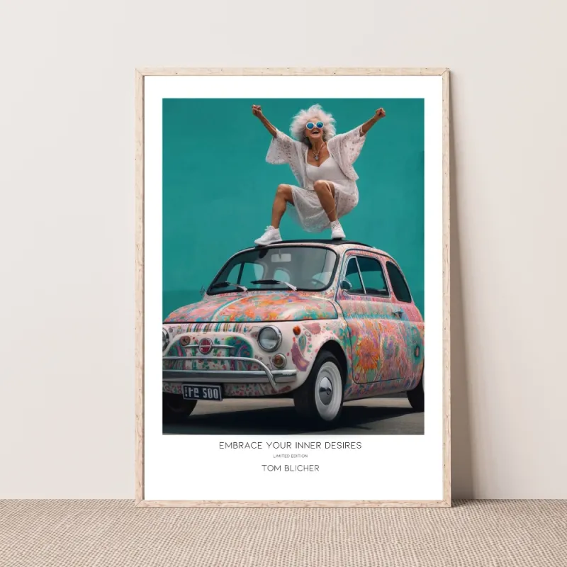 Kunstplakat - Embrace Your Inner Desires