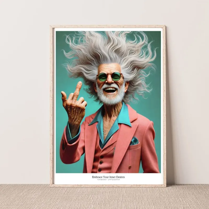 Kunstplakat - Embrace Your Inner Desires