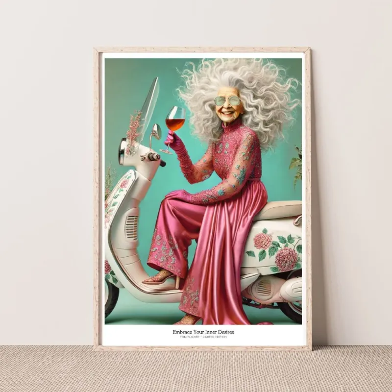 Kunstplakat - Embrace Your Inner Desires