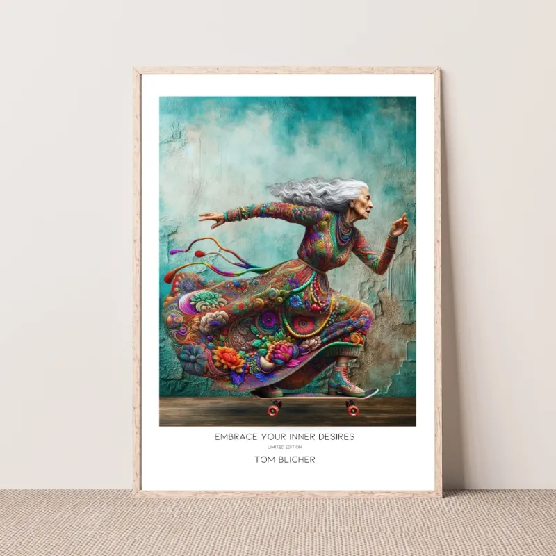 Kunstplakat - Embrace Your Inner Desires