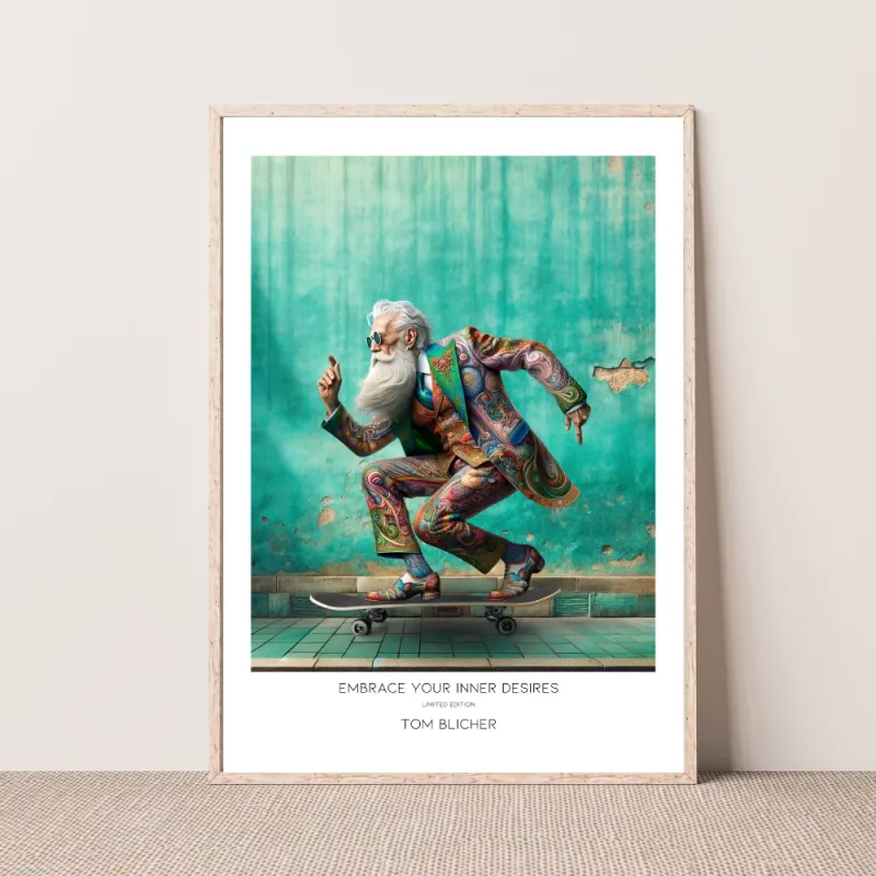 Kunstplakat - Embrace Your Inner Desires