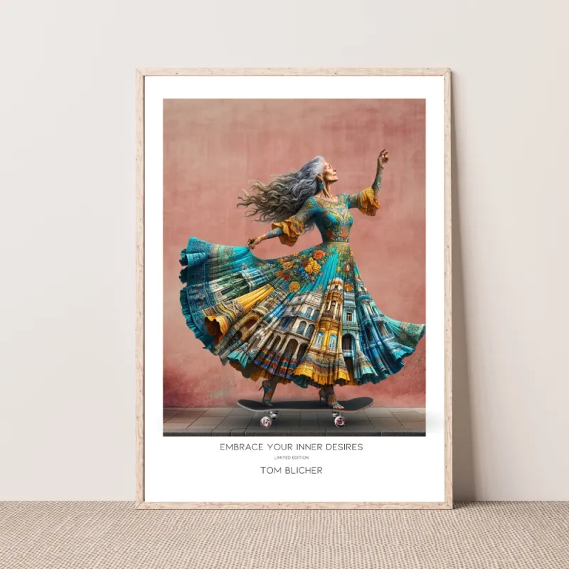 Kunstplakat - Embrace Your Inner Desires