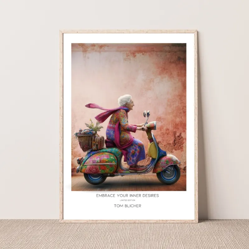 Kunstplakat - Embrace Your Inner Desires