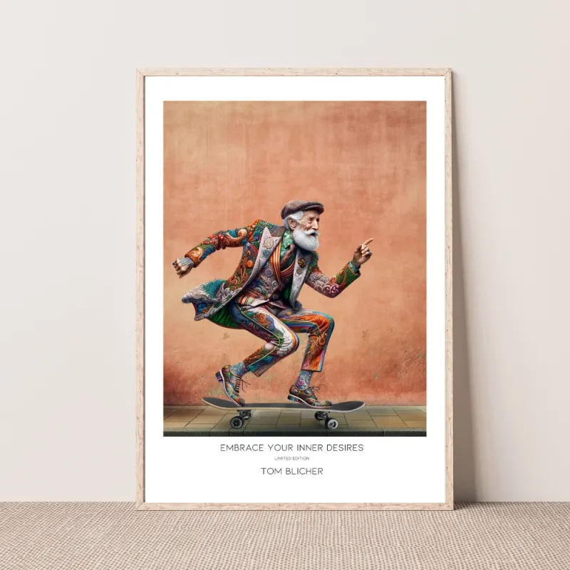 Kunstplakat - Embrace Your Inner Desires