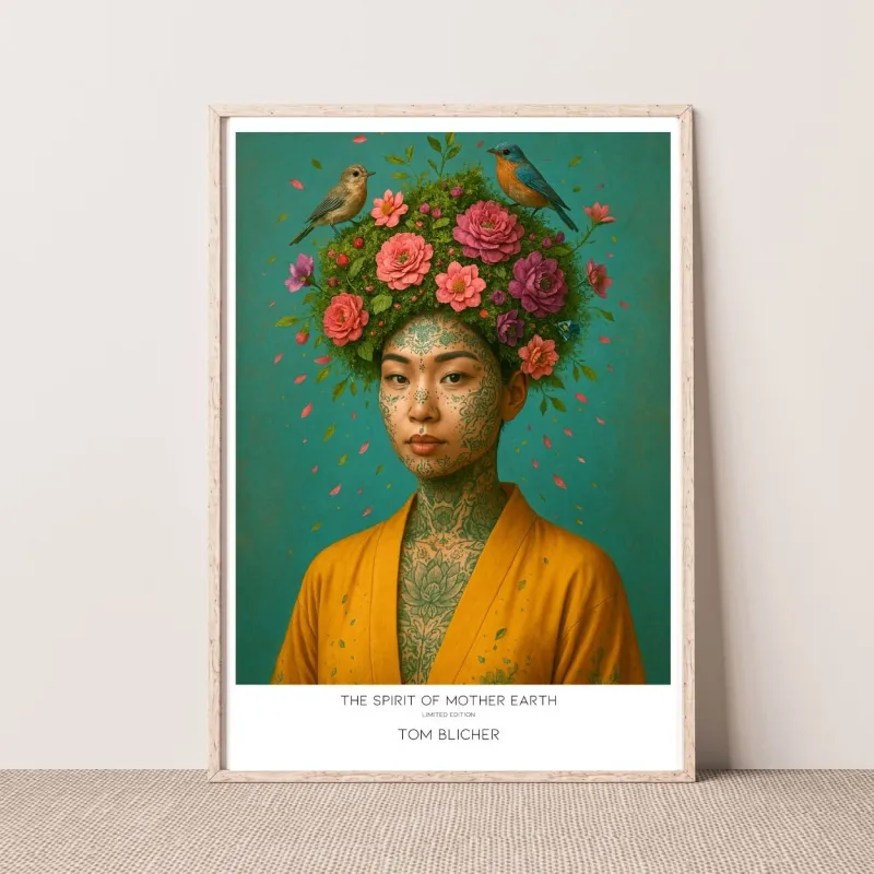 Kunstplakat - The Spirit of Mother Earth