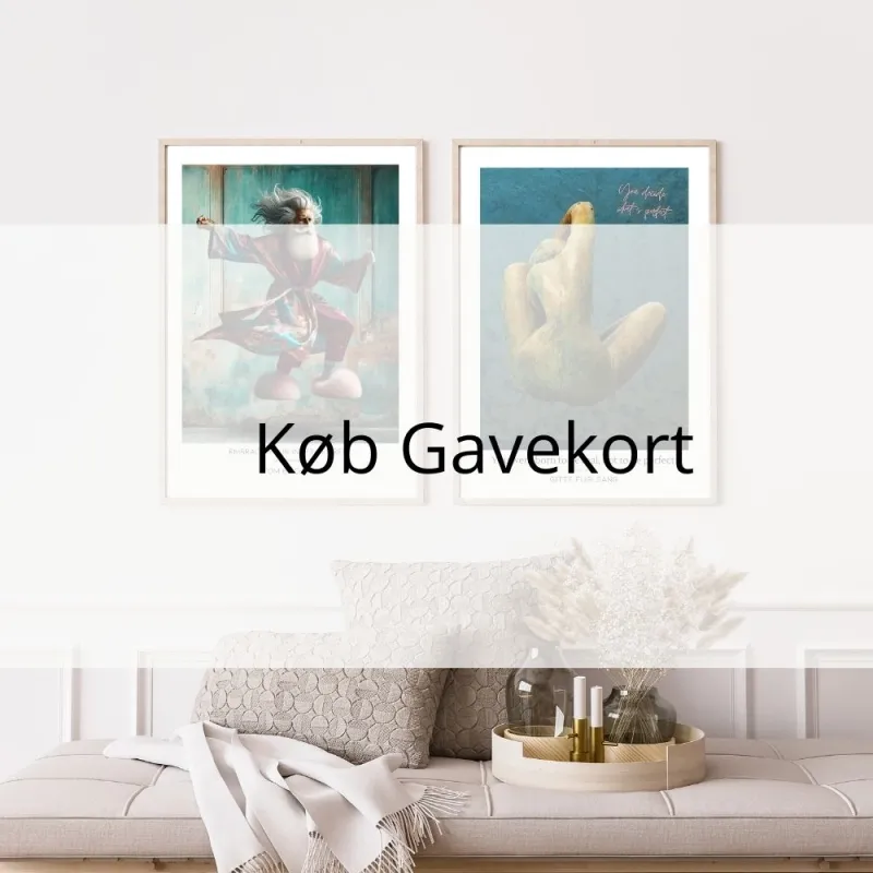 Gave kort - klik og vælg beløb