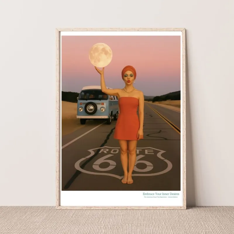 Kunstplakat - Embrace Your Inner Desires II