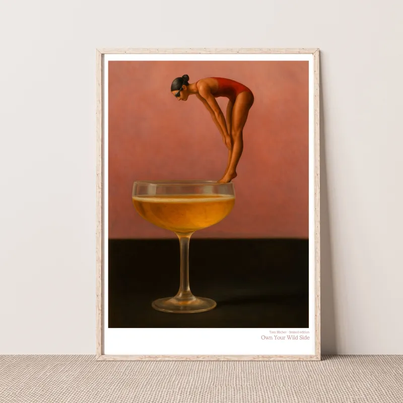 Kunstplakat - Own Your Wild Side