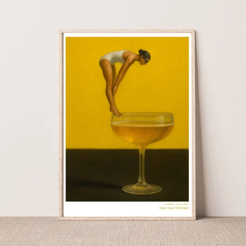 Kunstplakat - Own Your Wild Side