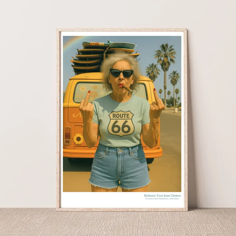 Kunstplakat - Embrace Your Inner Desires II