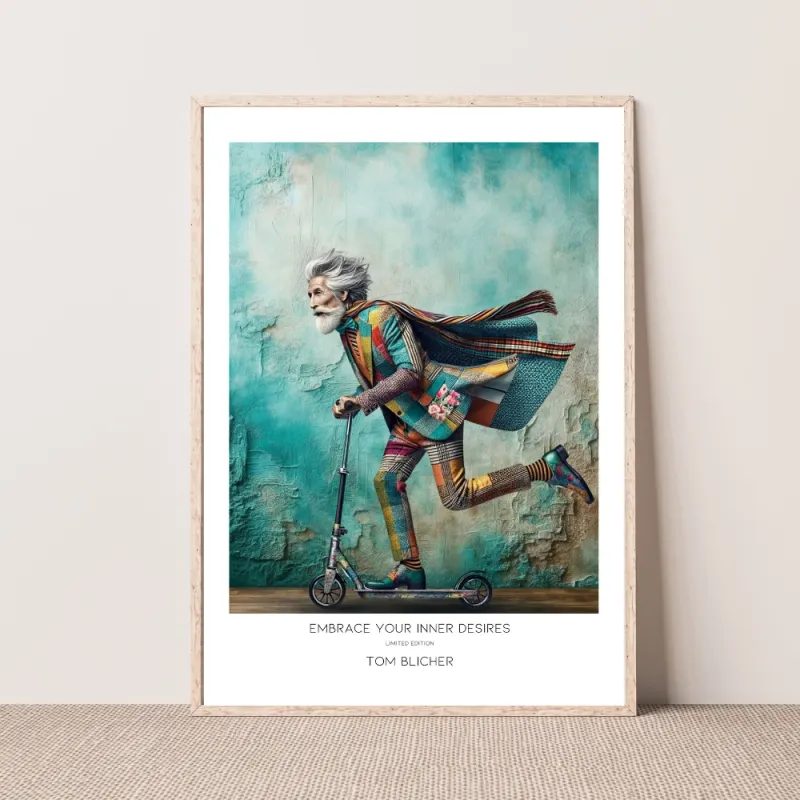 Kunstplakat - Embrace Your Inner Desires