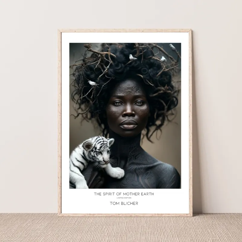 Kunstplakat - The Spirit of Mother Earth