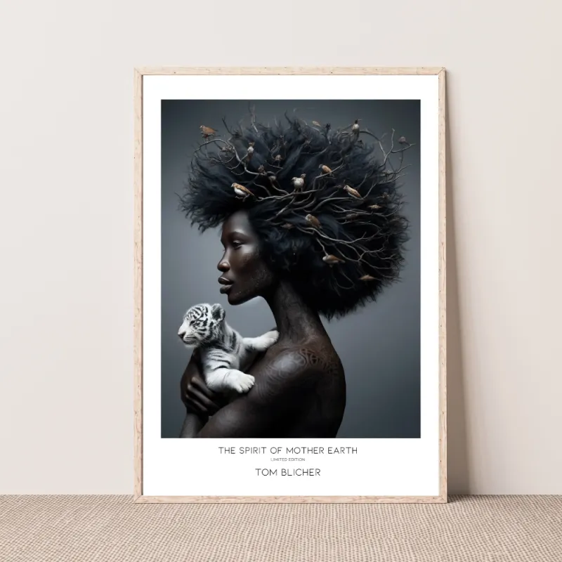 Kunstplakat - The Spirit of Mother Earth