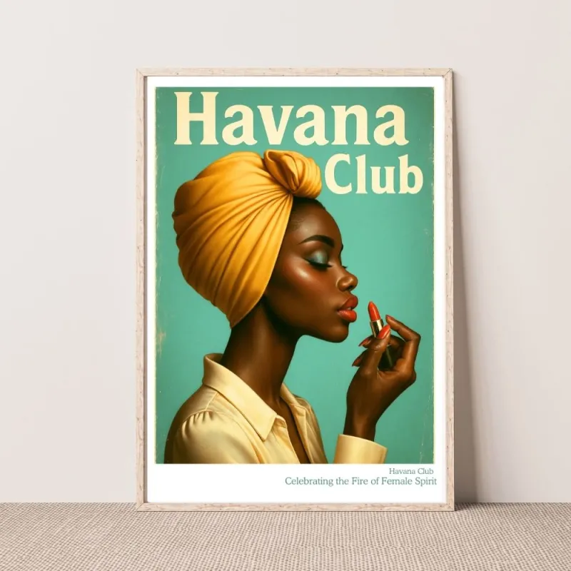 Kunstplakat - Havana Club
