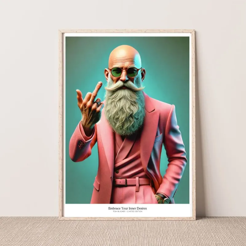 Kunstplakat - Embrace Your Inner Desires