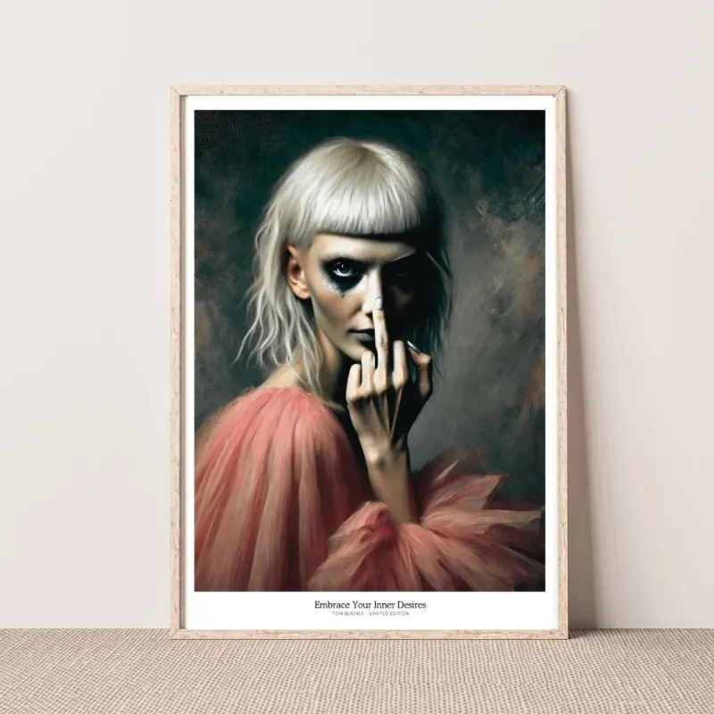 Kunstplakat - Embrace Your Inner Desires