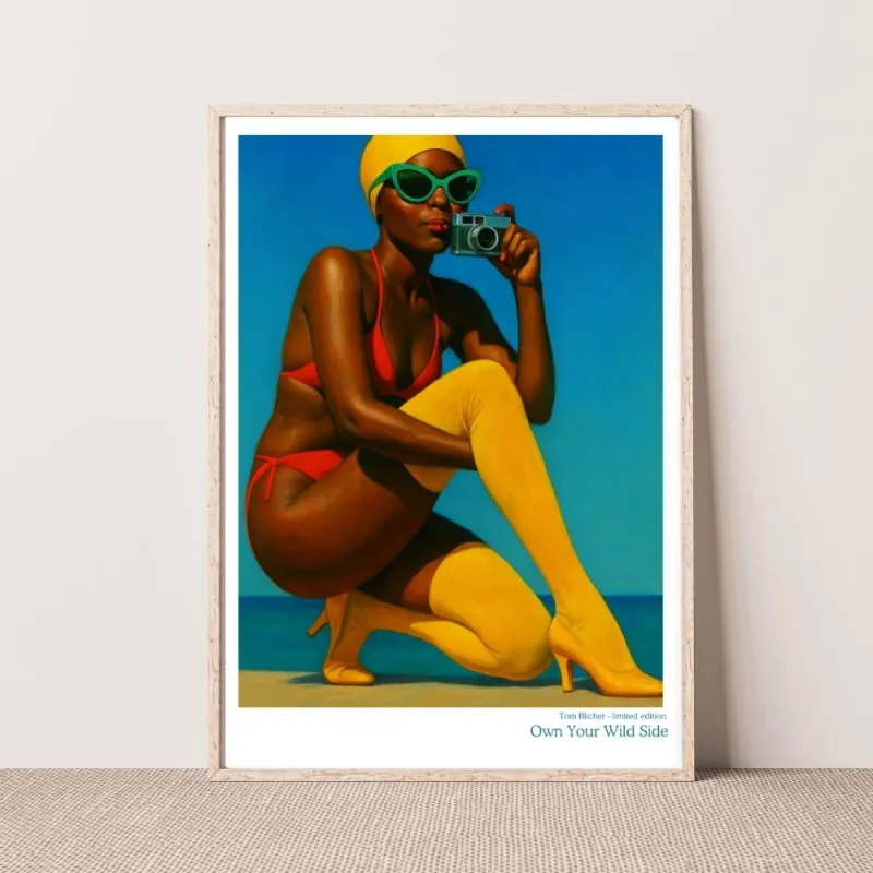 Kunstplakat - Own Your Wild Side