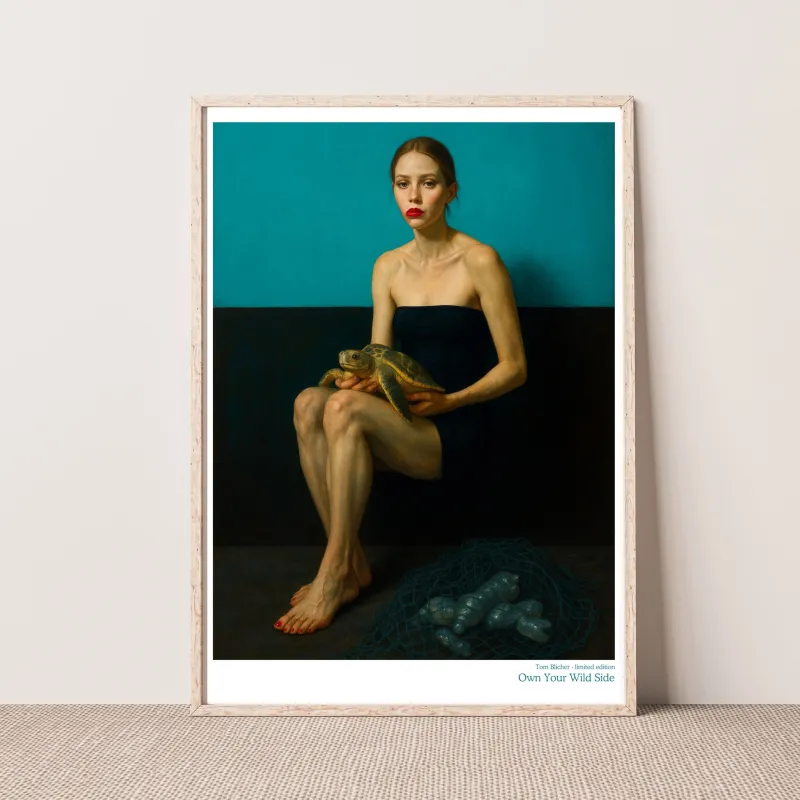 Kunstplakat - Own Your Wild Side