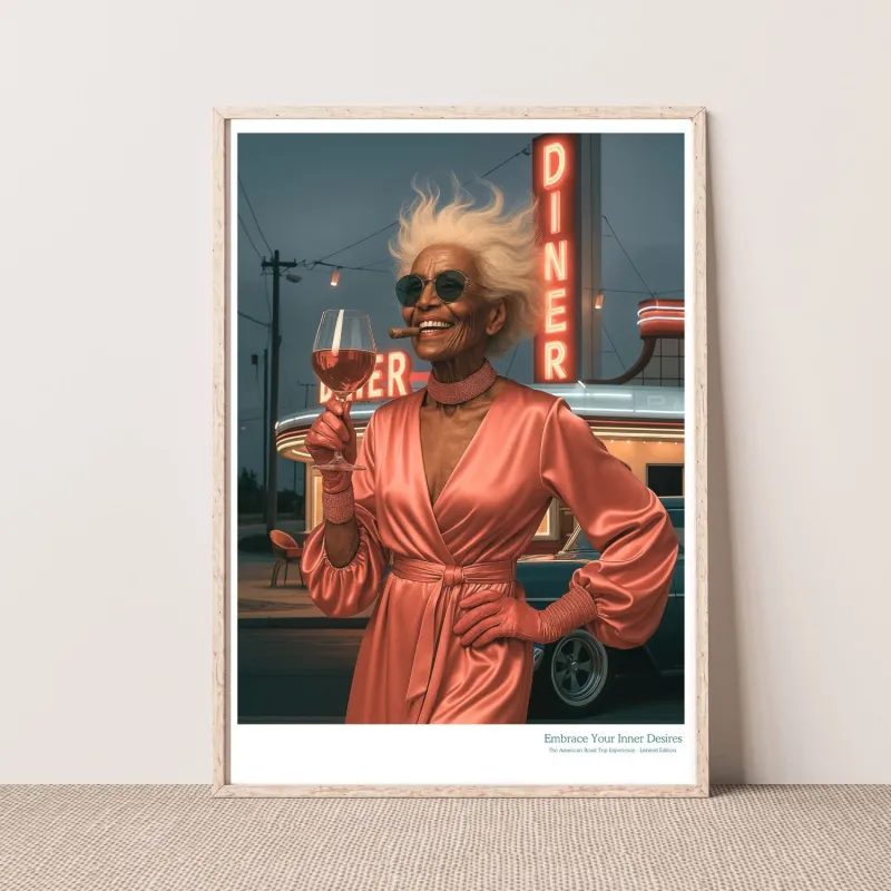 Kunstplakat - Embrace Your Inner Desires II