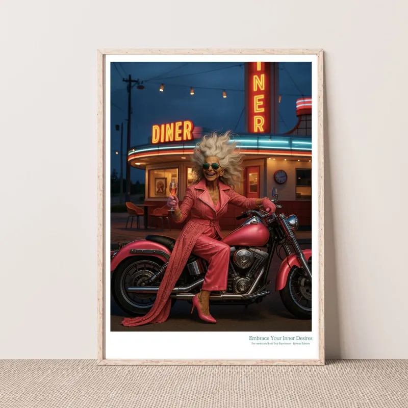 Kunstplakat - Embrace Your Inner Desires II