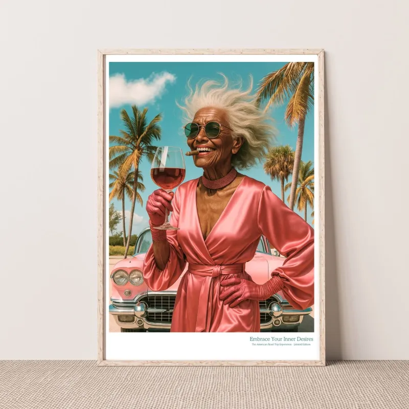 Kunstplakat - Embrace Your Inner Desires II