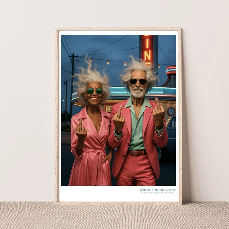 Kunstplakat - Embrace Your Inner Desires II