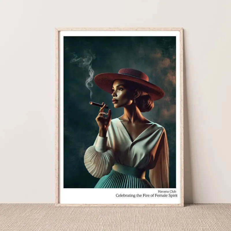 Kunstplakat - Havana Club