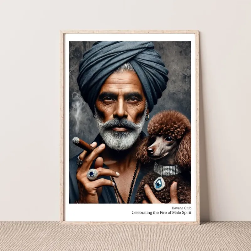 Kunstplakat - Havana Club