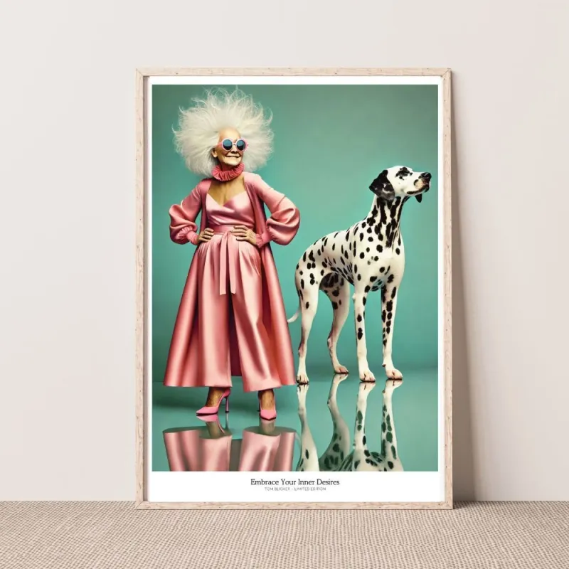 Kunstplakat - Embrace Your Inner Desires