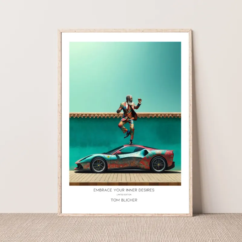 Kunstplakat - Embrace Your Inner Desires