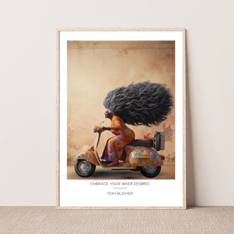 Kunstplakat - Embrace Your Inner Desires