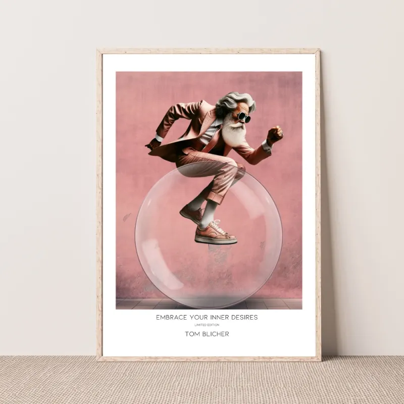 Kunstplakat - Embrace Your Inner Desires