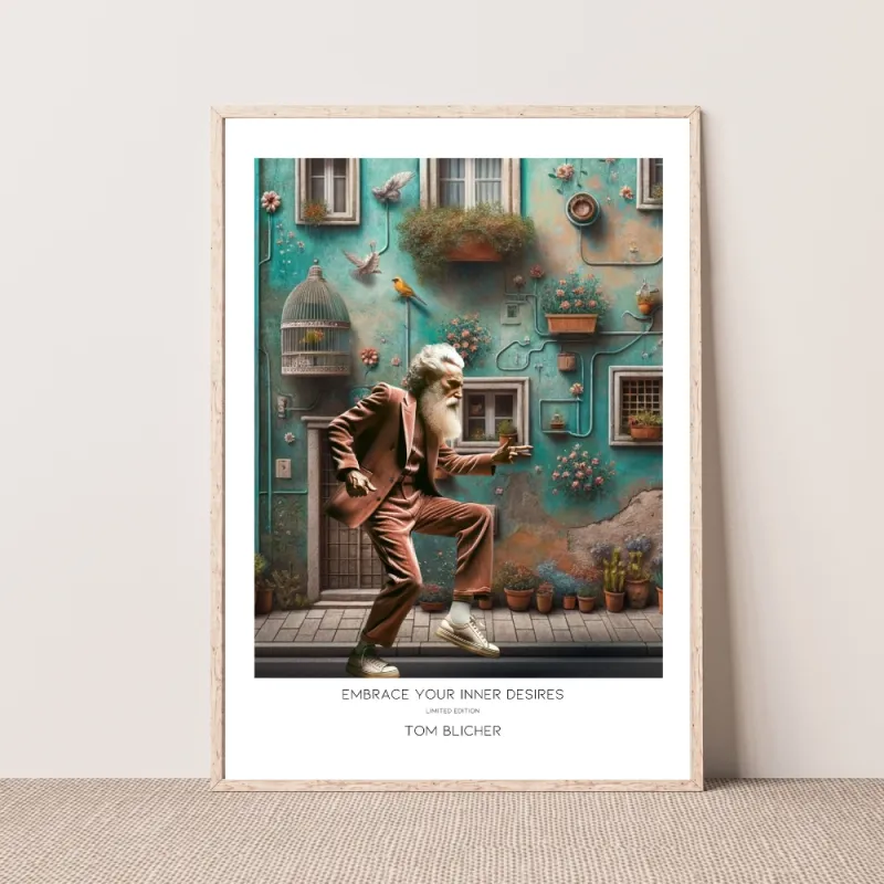 Kunstplakat - Embrace Your Inner Desires