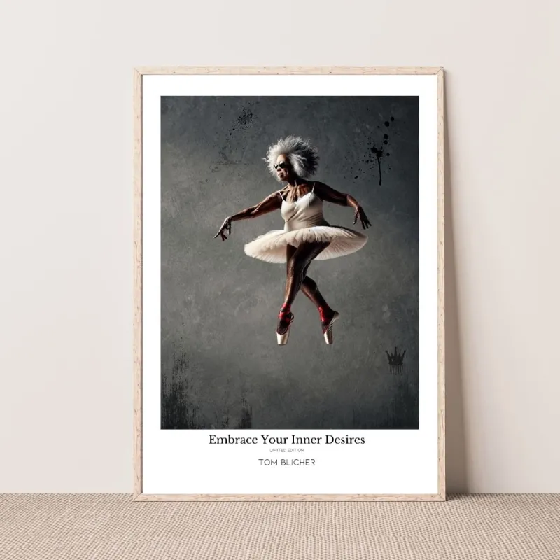 Kunstplakat - Embrace Your Inner Desires