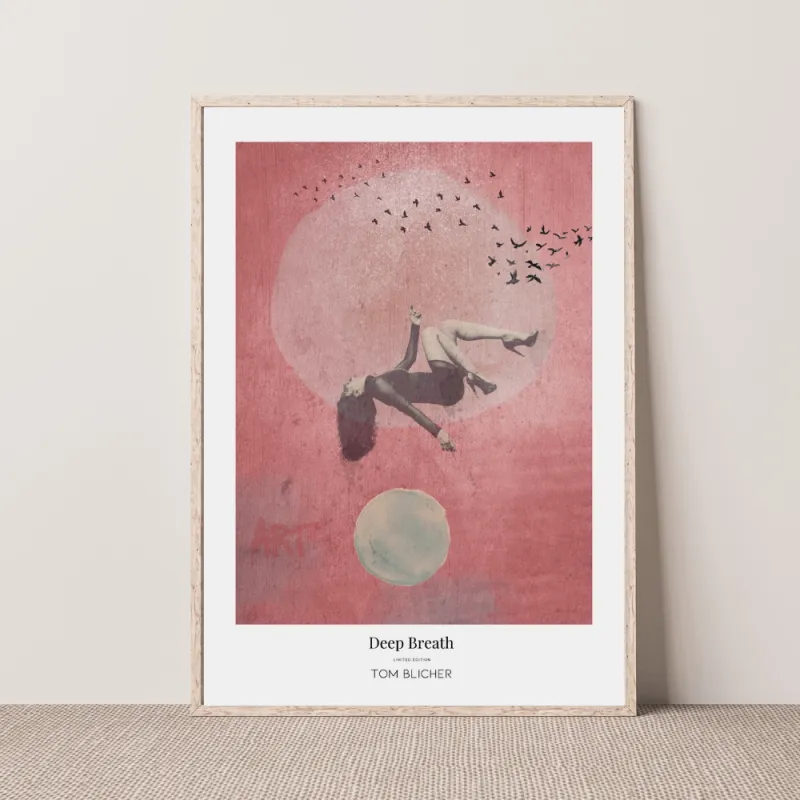 Kunstplakat - Deep Breath